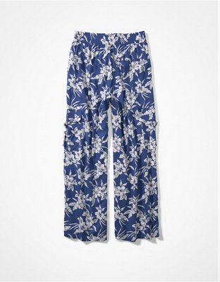 AE Super High-Waisted Cargo Wide-Leg Pant