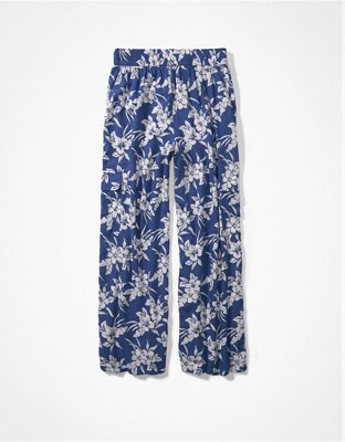 AE Super High-Waisted Cargo Wide-Leg Pant