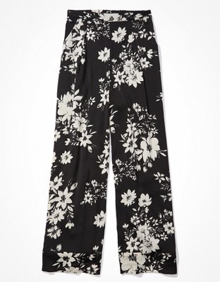 AE High-Waisted Pull-On Wide Leg Pant