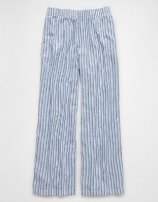 AE Weekend Vibes Linen-Blend Pull-On Pant