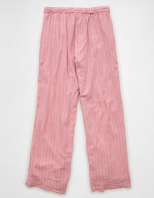 AE High-Waisted Wide-Leg Gauze Pant