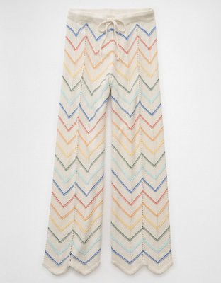 AE Pride High-Waisted Crochet Pant