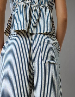 AE High-Waisted Seersucker Pant