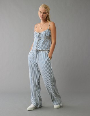 AE High-Waisted Striped Pant