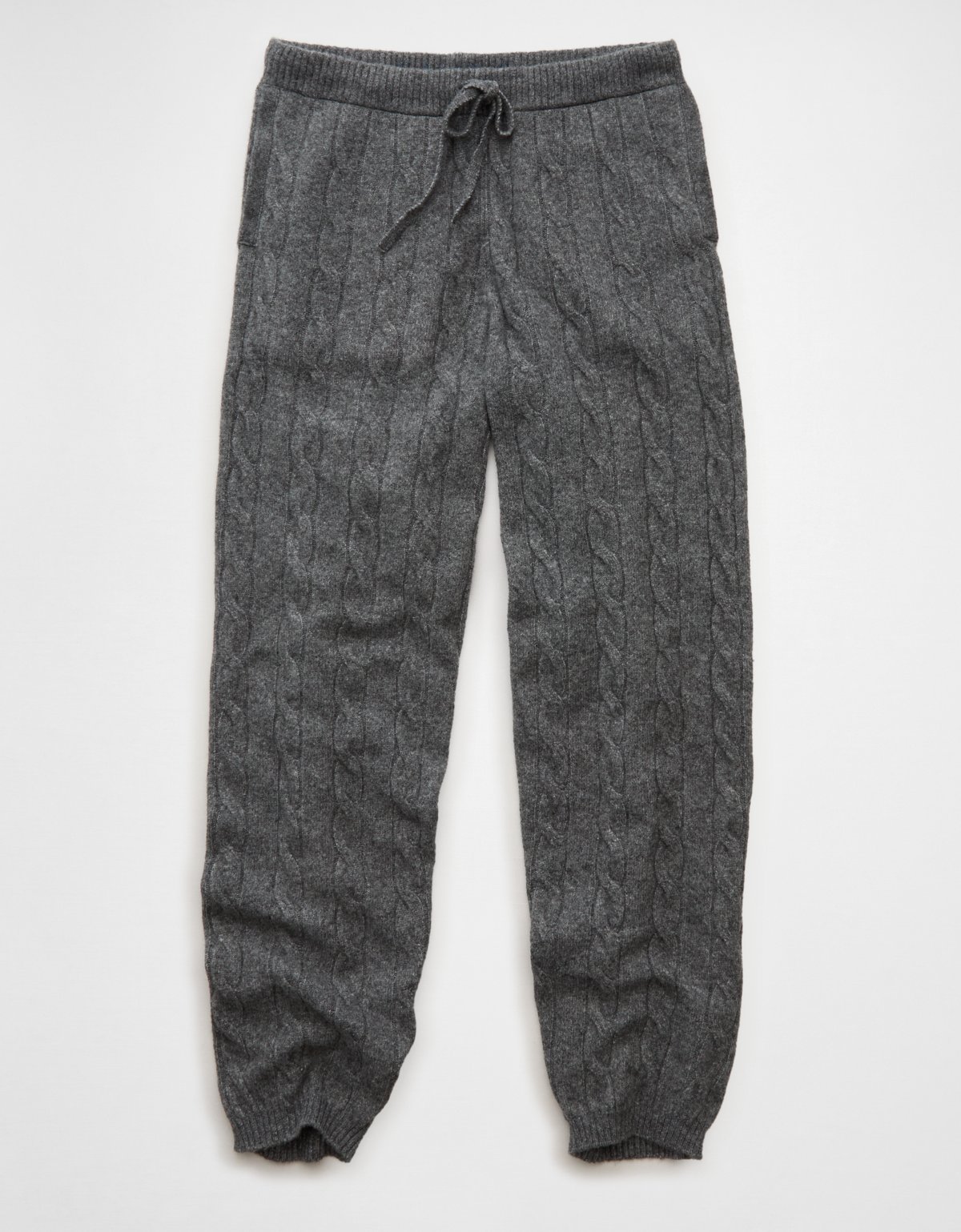 AE High-Waisted Cable Knit Sweatpant - image 3