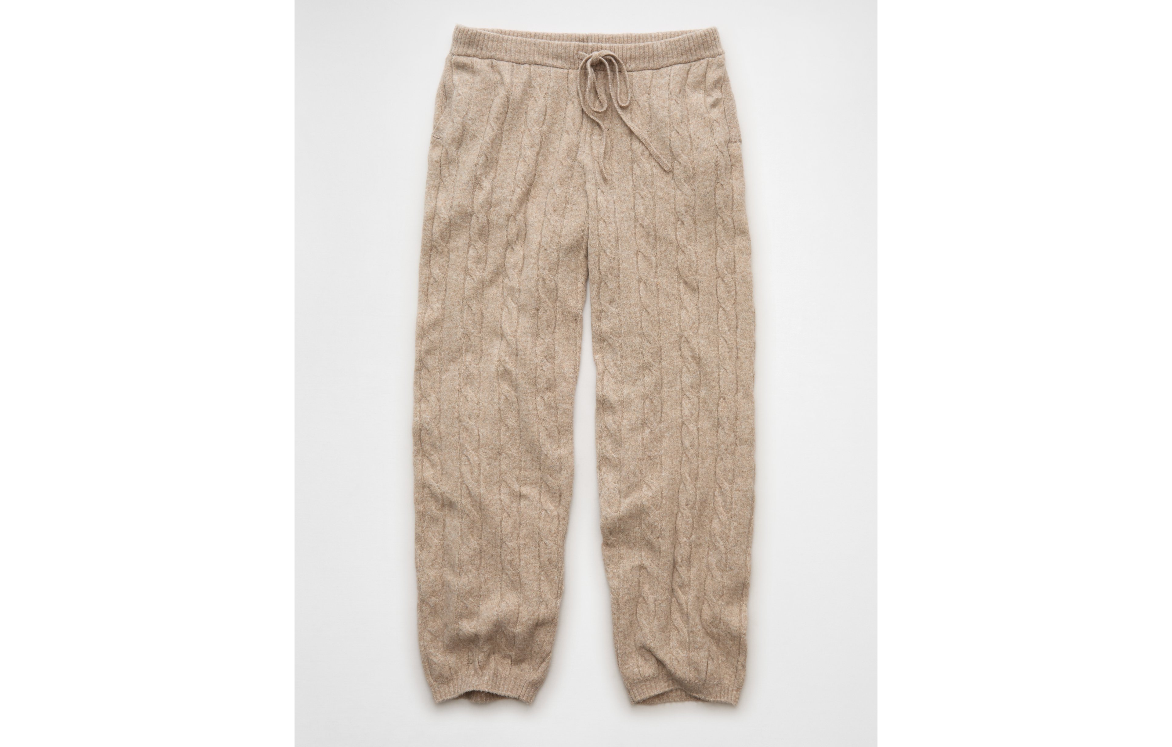 AE Cable Knit Sweatpant