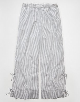 AE Stretch High-Waisted Tie Side Pull-On Pant