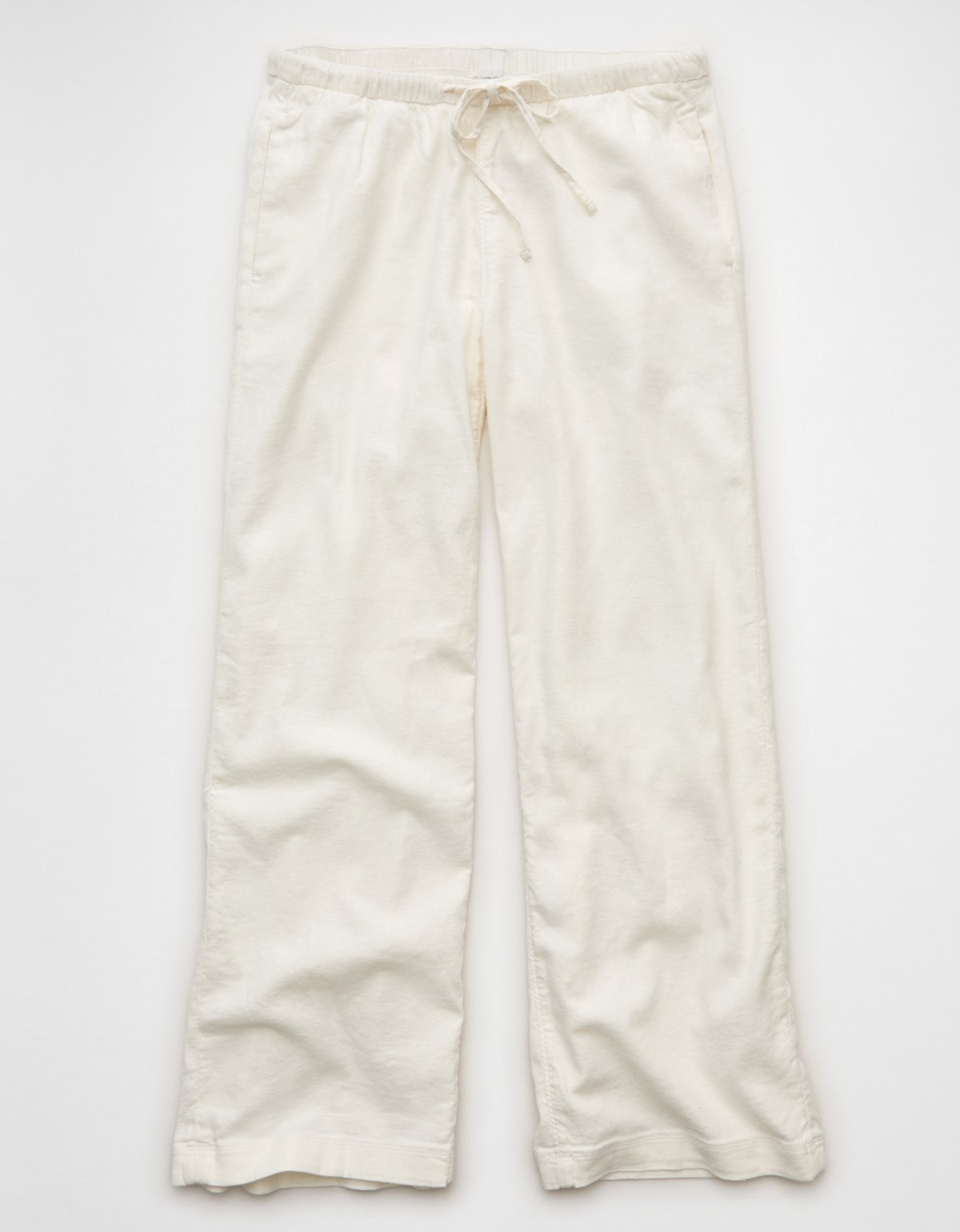 AE Stretch Low-Rise Linen-Blend Pull-On Pant - image 3
