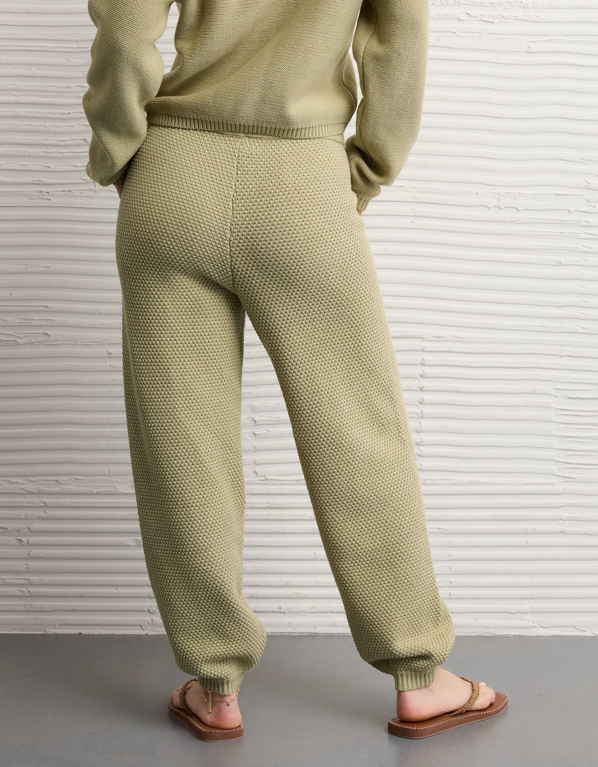 AE High-Waisted Sweater Jogger - image 2