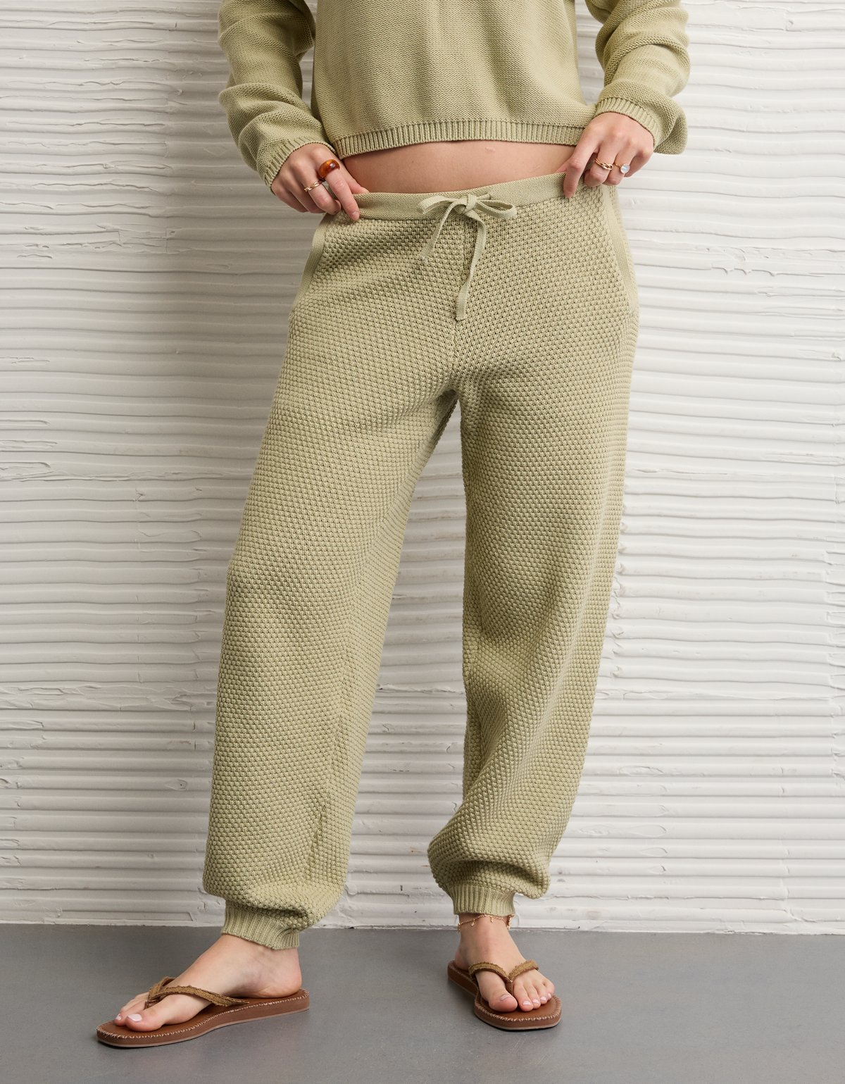 AE High-Waisted Sweater Jogger - image 5