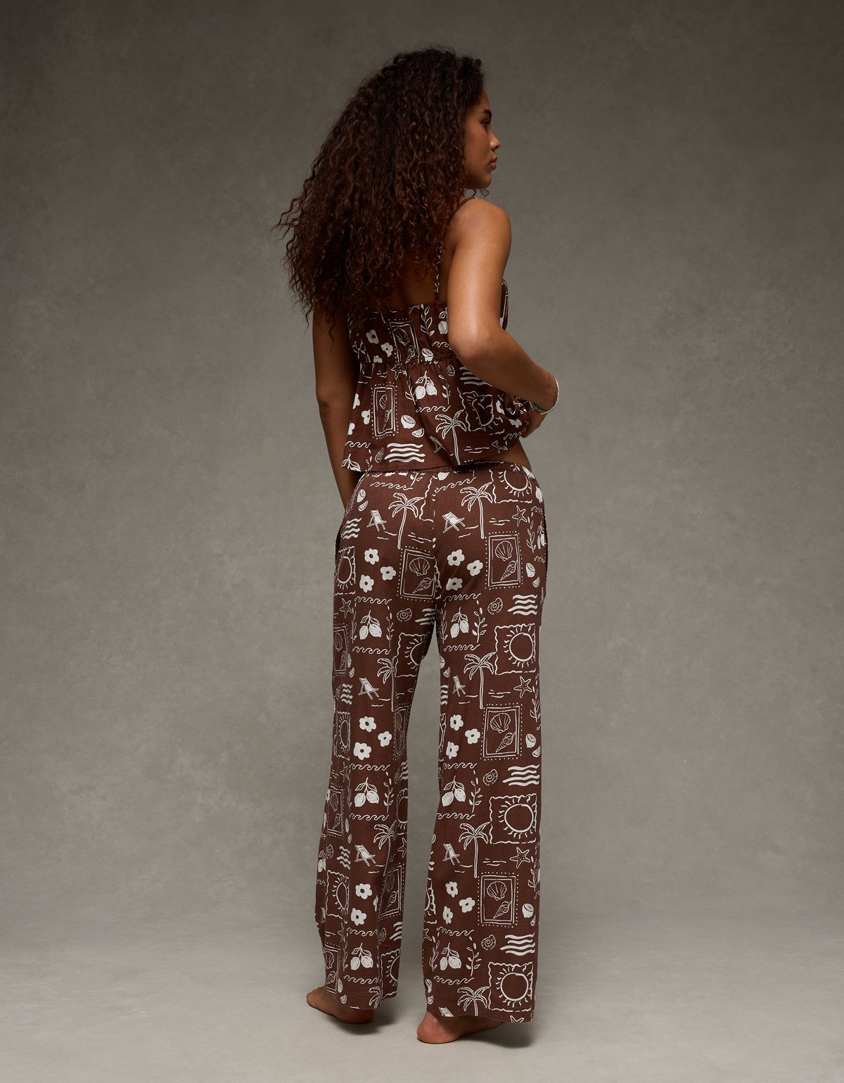 AE Mid-Rise Linen-Blend Pant - image 2