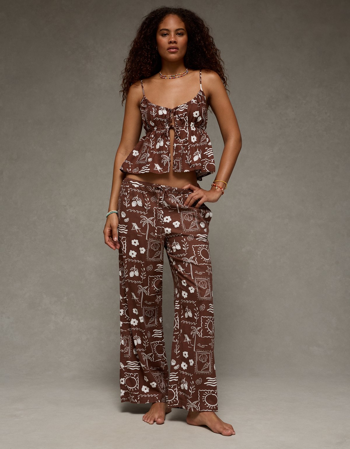 AE Mid-Rise Linen-Blend Pant - image 5