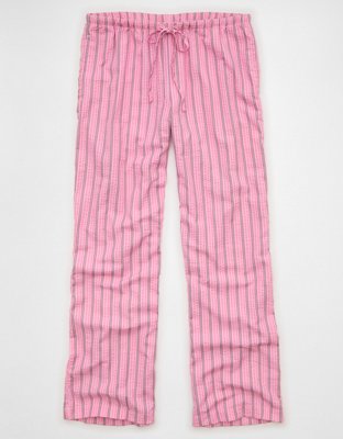 AE Seersucker Wide Leg Easy Pant