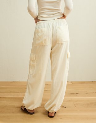 AE Low-Rise Cozy Corduroy Cargo Pant