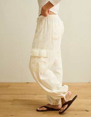 AE Low-Rise Cozy Corduroy Cargo Pant