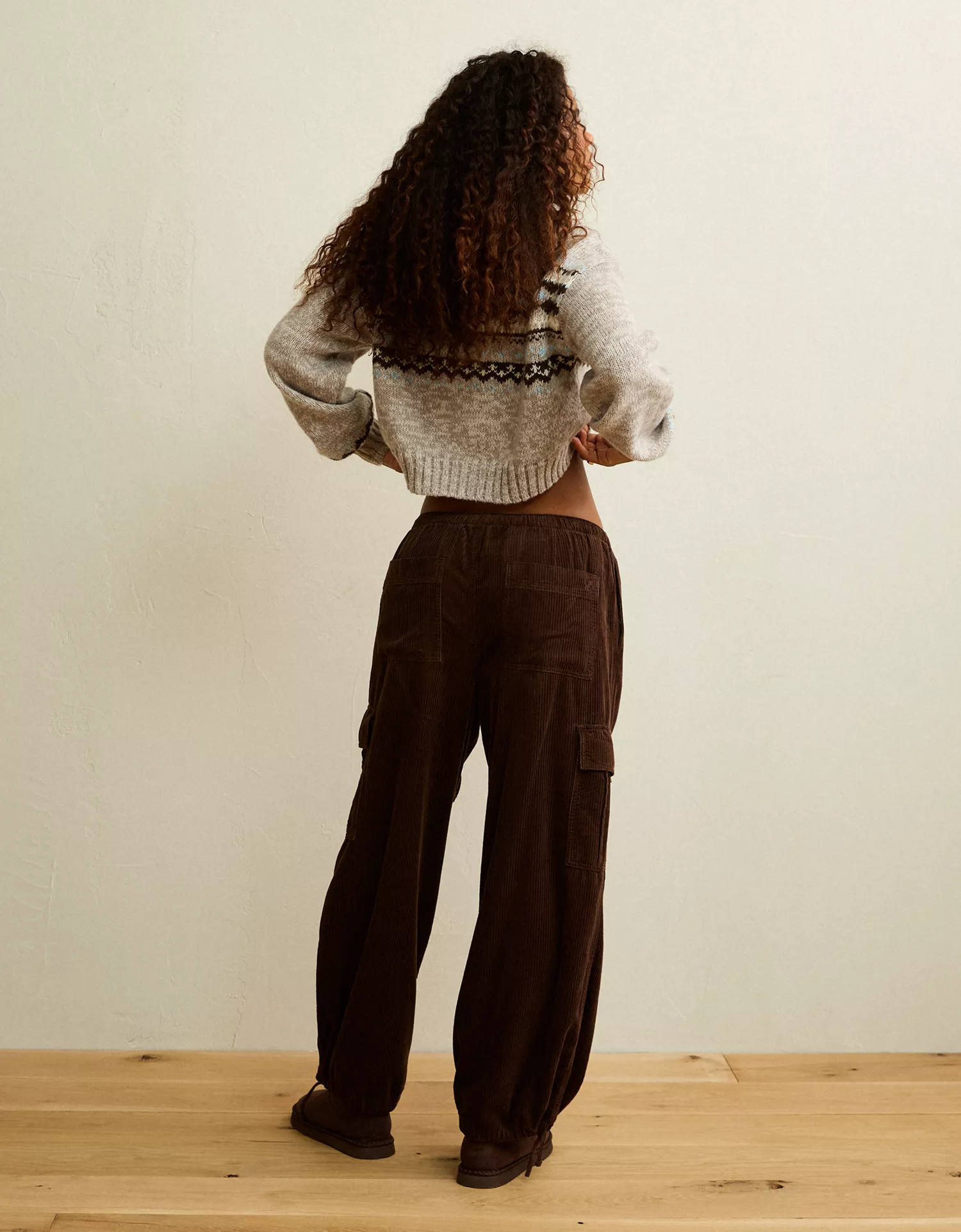 AE Low-Rise Corduroy Cargo Pant - thumbnail 10