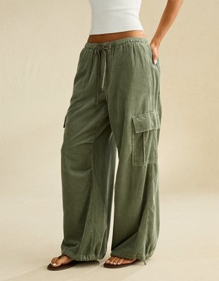 AE Low-Rise Corduroy Cargo Pant