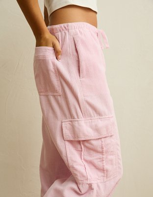 AE Low-Rise Cozy Corduroy Cargo Pant