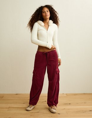 AE Low-Rise Corduroy Cargo Pant