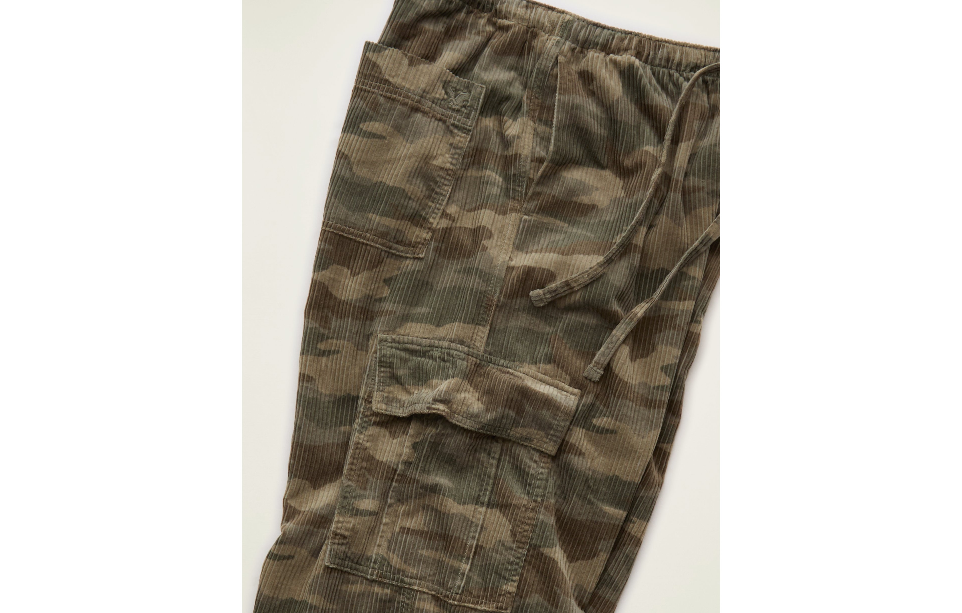 AE Low-Rise Cozy Corduroy Cargo Pant
