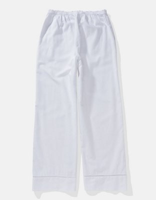AE High-Waisted Linen-Blend Pull-On Pant