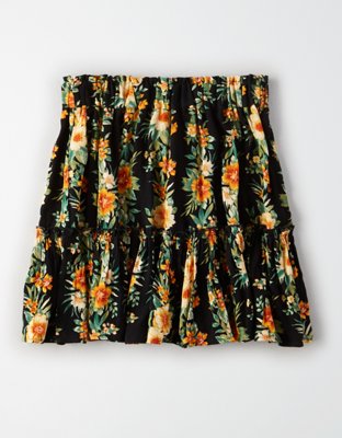 Женские юбки American Eagle AE High-Waisted Printed Mini Skirt — фото 4