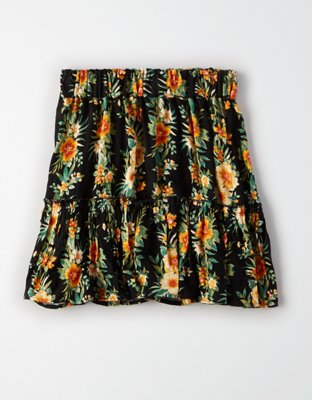 Женские юбки American Eagle AE High-Waisted Printed Mini Skirt — фото 3