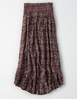 AE High-Waisted Hi-Low Midi Skirt