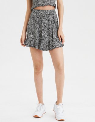 American eagle hotsell cheetah midi skirt