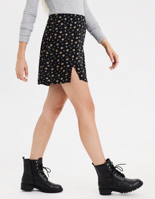 Женские юбки American Eagle AE High-Waisted Floral Mini Skirt — фото 4