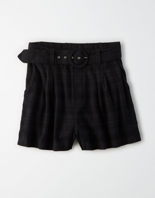 Женские брюки American Eagle AE High-Waisted Belted Short — фото 3