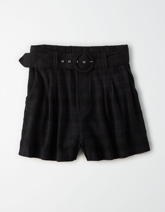 AE High-Waisted Belted Short
