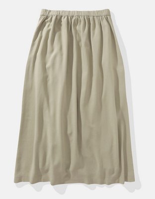 Женские юбки American Eagle AE Button Front Midi Skirt — фото 4
