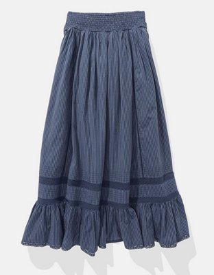 AE Maxi Skirt con plisado