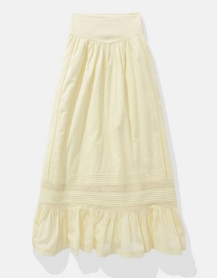 AE Pintuck Maxi Skirt