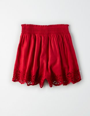 AE High-Waisted Lace Short