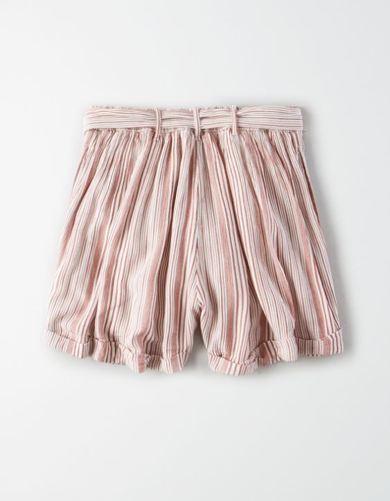 AE High-Waisted Paperbag Shorts