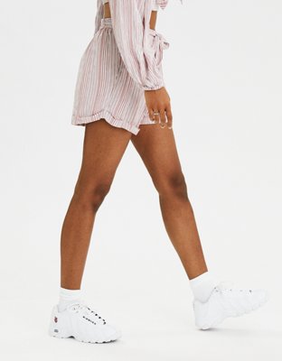 Женские шорты American Eagle AE High-Waisted Paperbag Shorts — фото 5
