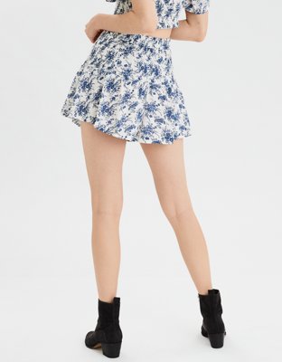 Женские шорты American Eagle AE High-Waisted Smocked Side Shorts — фото 2