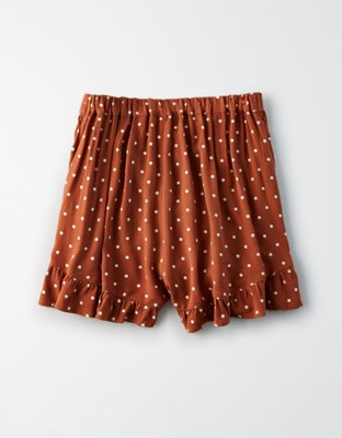 Женские юбки American Eagle AE High-Waisted Wrap Skort — фото 4