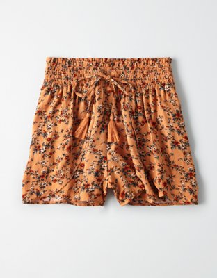 Женские шорты American Eagle AE High-Waisted Ruffle Tulip Shorts — фото 3