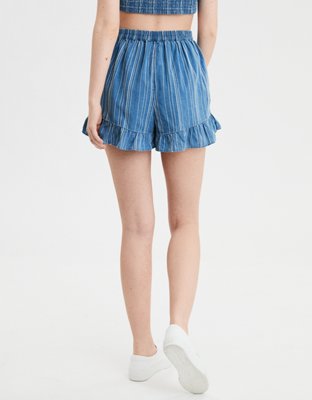 Женские юбки American Eagle AE High-Waisted Skort Short — фото 2