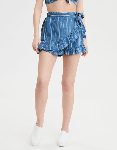 Женские юбки American Eagle AE High-Waisted Skort Short