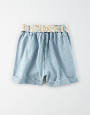 Женские джинсы American Eagle AE High-Waisted Denim Short — фото 4