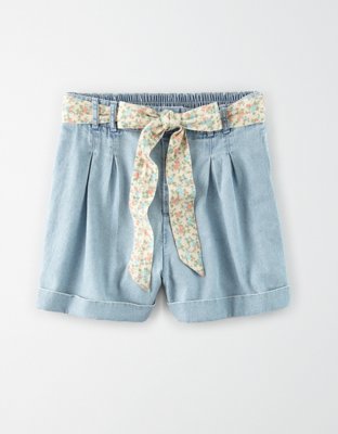 Женские джинсы American Eagle AE High-Waisted Denim Short — фото 3
