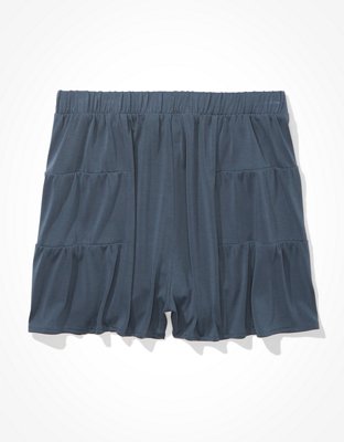 Женские брюки American Eagle AE Tiered Lounge Short — фото 4