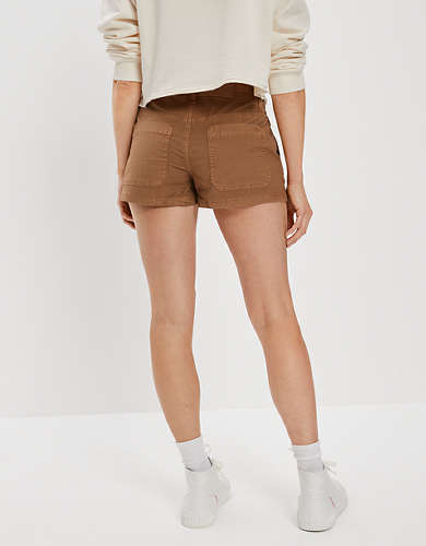 Short court extensible à taille basse AE