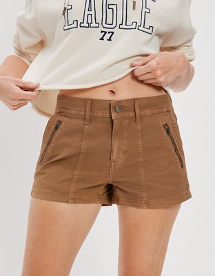 Short court extensible à taille basse AE