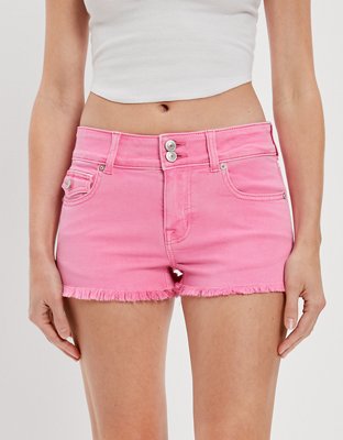 Bo+Tee On Track Mini Runner Shorts In Pink Size M