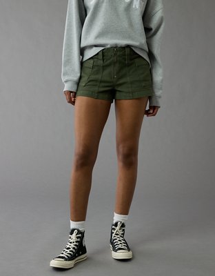 AE Stretch Low-Rise Cargo Short Short
